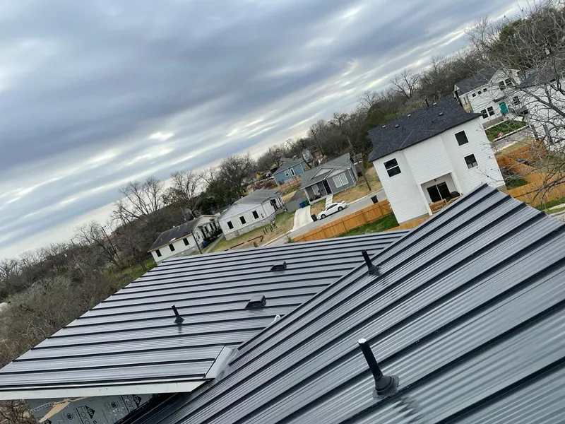 Standing seam metal roof panels with vents for Skylight Repair in Orangevale